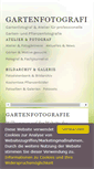 Mobile Screenshot of gartenfotografie.de